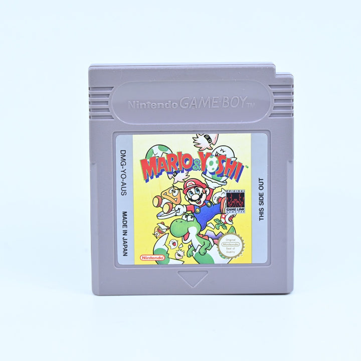 Mario & Yoshi - Nintendo Gameboy Boxed Game - PAL - FREE POST!