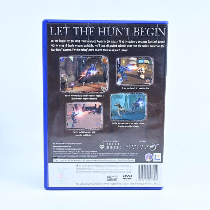 Star Wars: Bounty Hunter - PS2 Game + Manual - PAL - NEAR MINT DISC!
