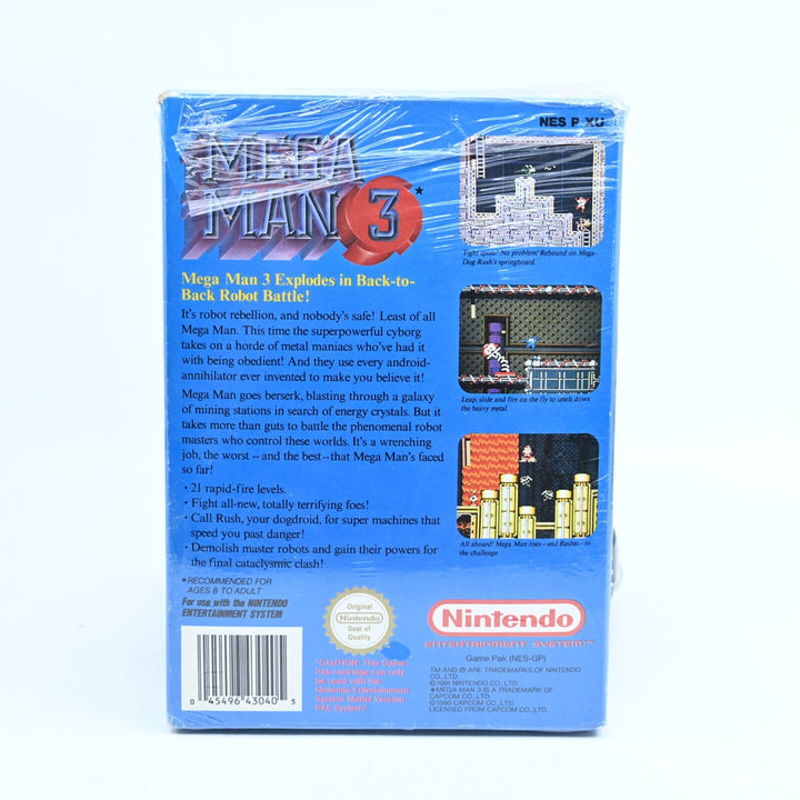 Mega Man 3 - Nintendo Entertainment System / NES Boxed Game - PAL - FREE POST!