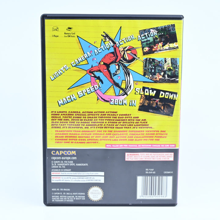 Viewtiful Joe - Nintendo Gamecube Game + Manual - PAL - FREE POST!
