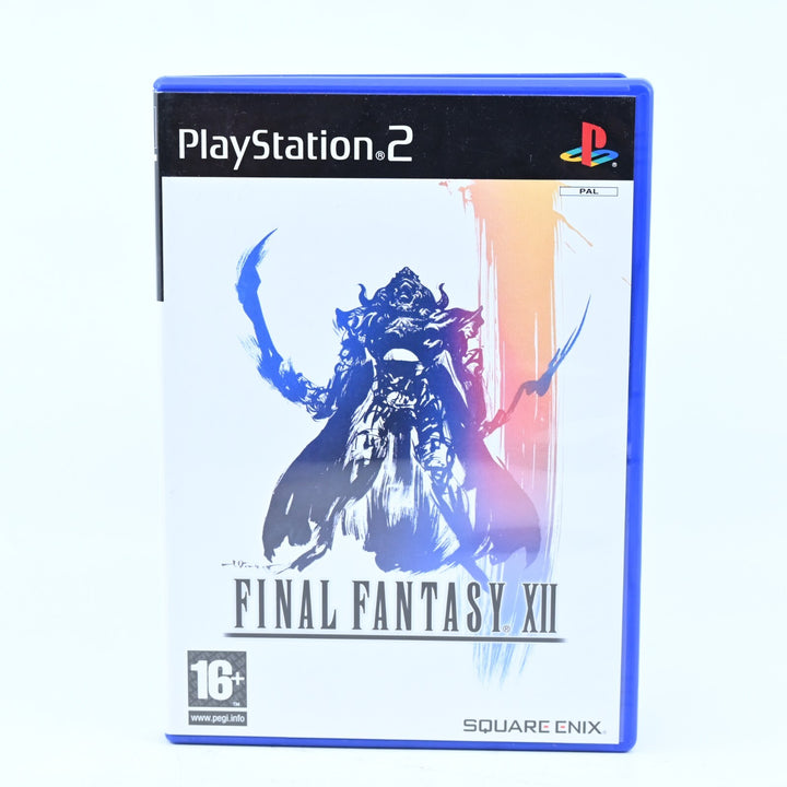 Final Fantasy XII - Sony Playstation 2 / PS2 Game + Manual - PAL - MINT DISC!