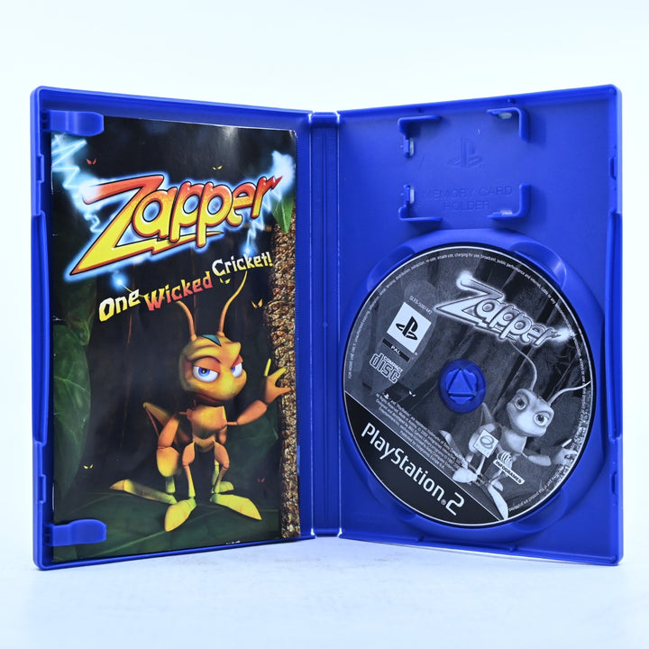 Zapper: One Wicked Cricket! - Sony Playstation 2 / PS2 Game + Manual - PAL