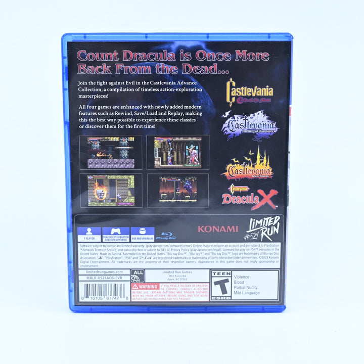Castlevania: Advance Collection - Sony Playstation 4 / PS4 Game - Region Free
