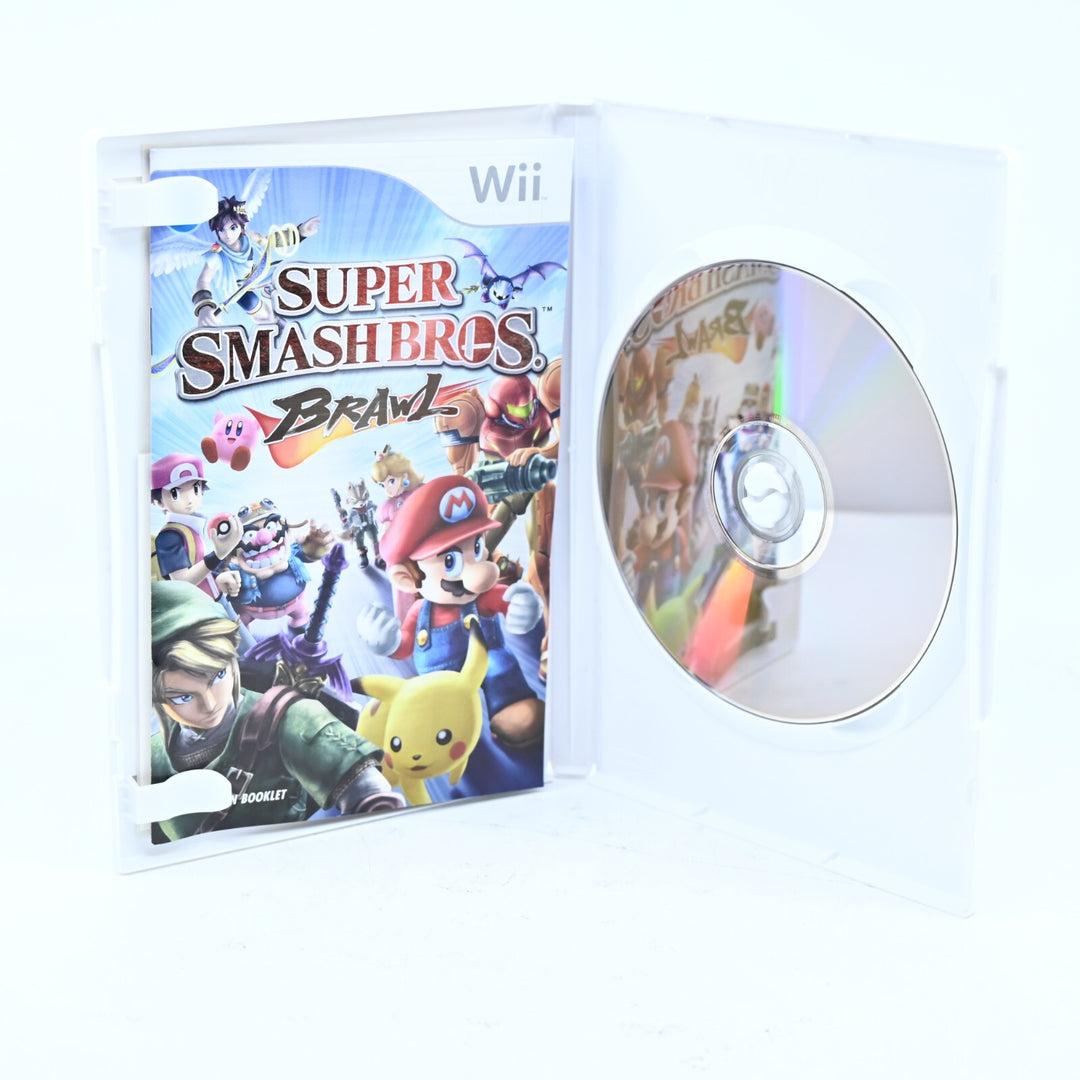Super Smash Bros. Brawl - Nintendo Wii Game + Manual - PAL - MINT DISC!