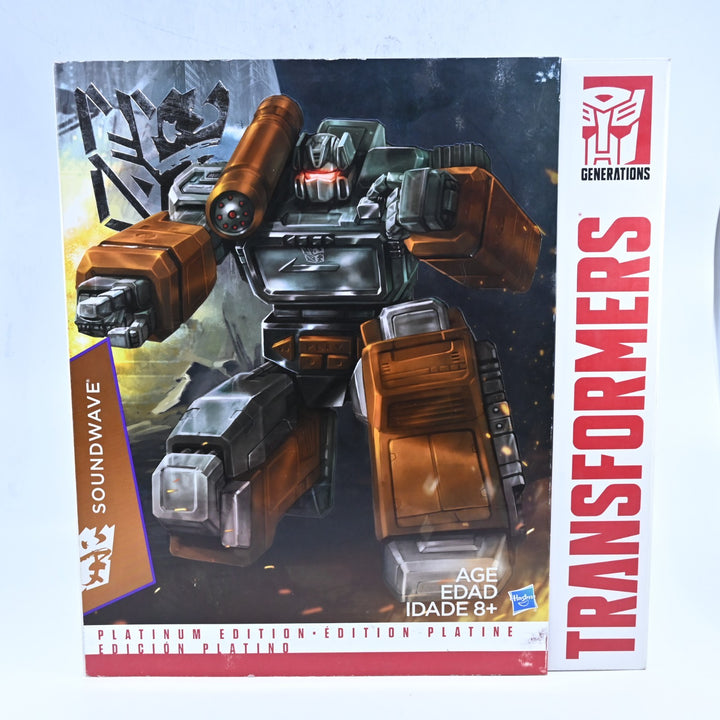 Soundwave + Cassettes - Year of the Goat Platinum Edition - Transformers Toy