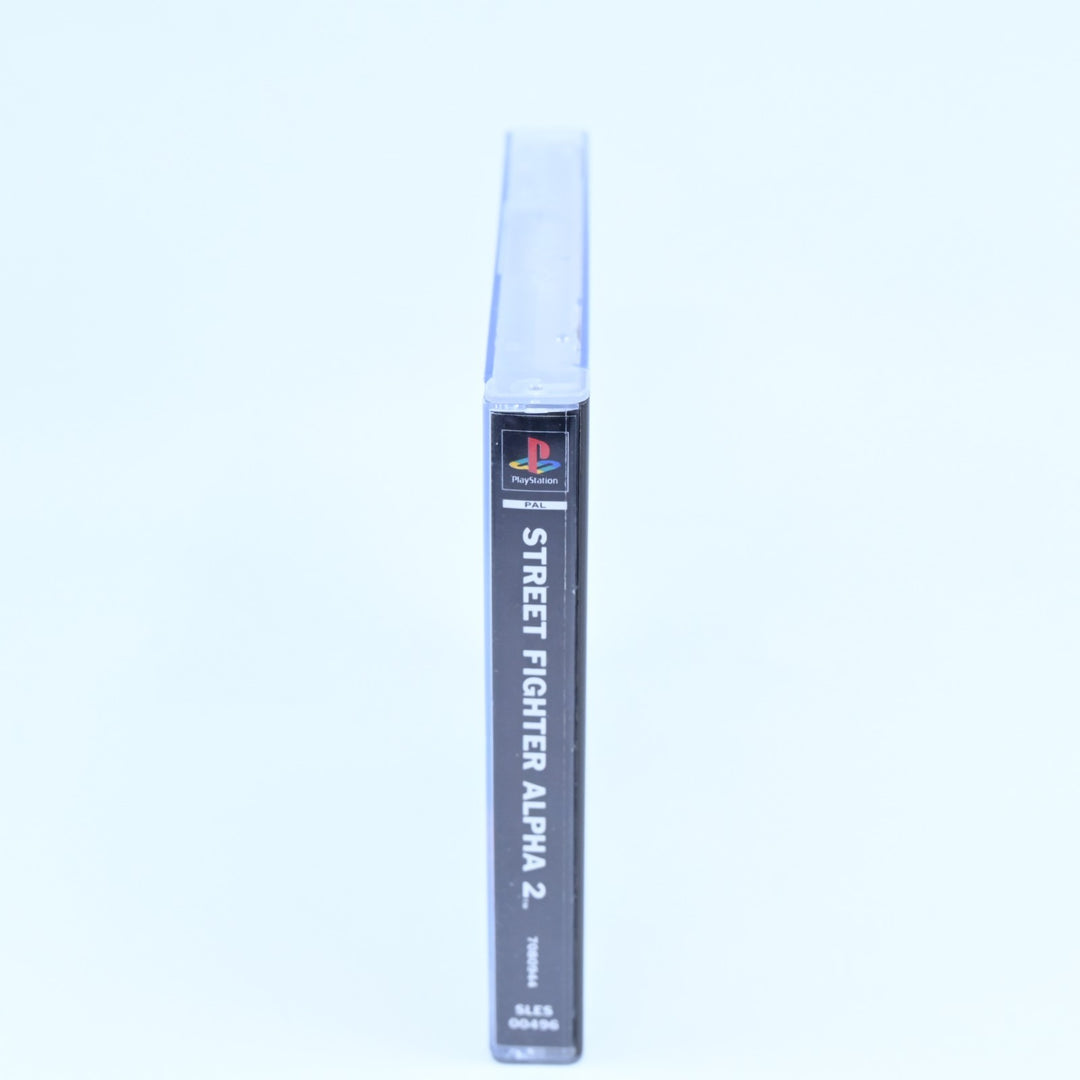 Street Fighter: Alpha 2 - Sony Playstation 1 / PS1 Game + Manual - MINT DISC!