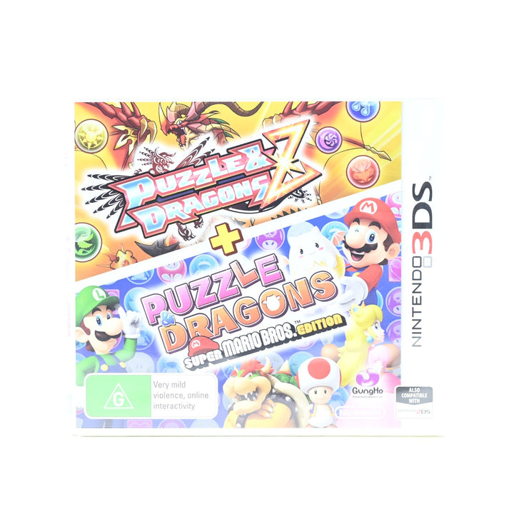 Puzzle & Dragons Z + Super Mario Bros. Edition - Nintendo 3DS Game - PAL