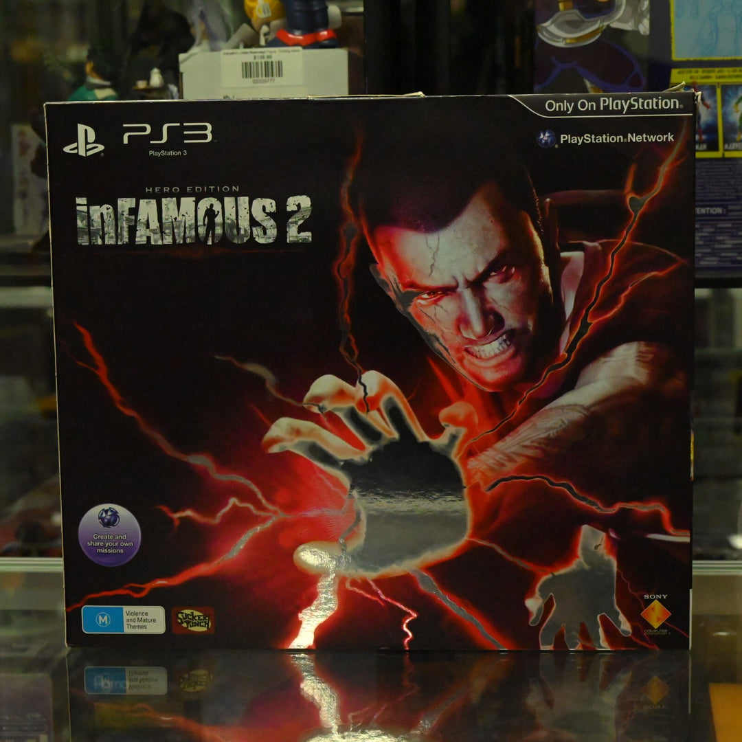inFAMOUS 2 - Hero Edition - Sony Playstation 3 / PS3 Game - FREE POST!