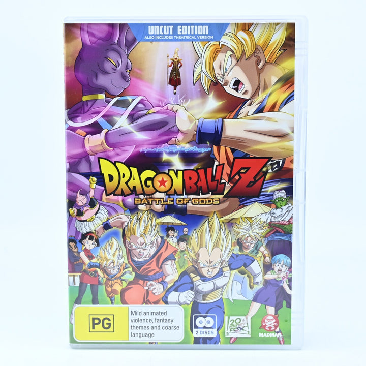 Dragon Ball Z Battle Of Gods Uncut DVD - Region 4 - FREE POST!