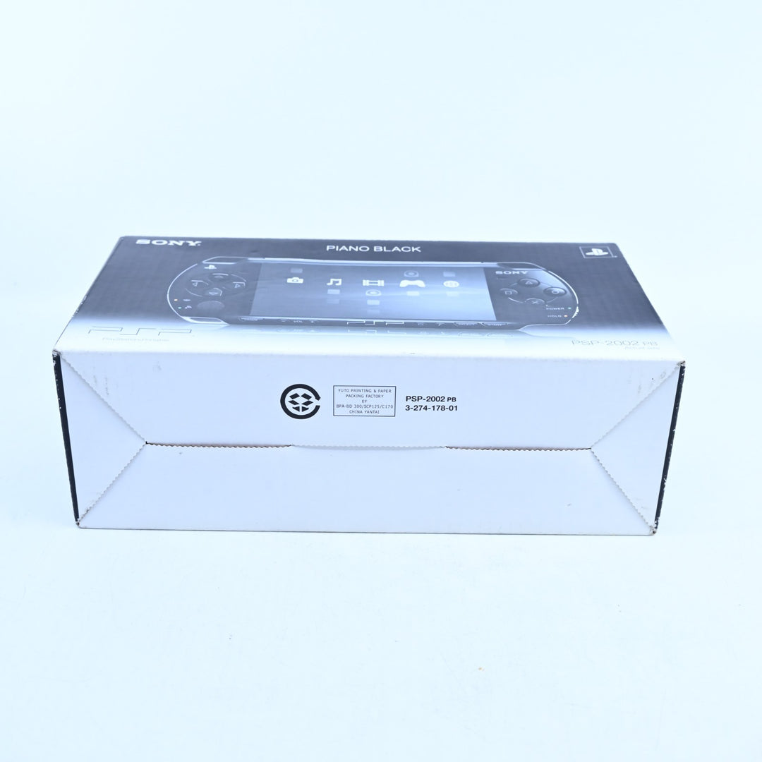 Piano Black - Sony PSP Boxed Console - PSP-2002 - 2000 + NEW BATTERY!