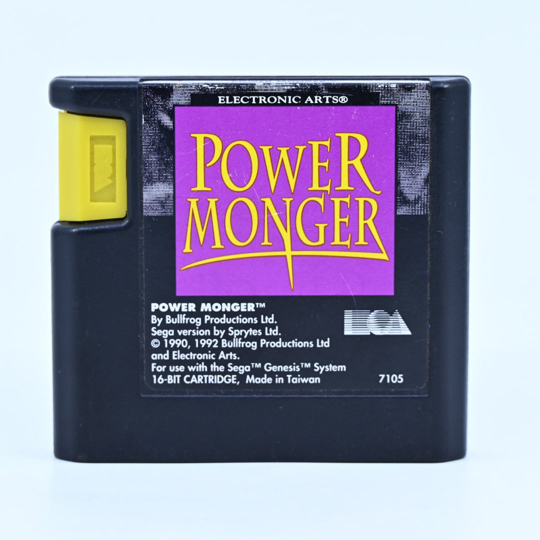 Power Monger - Sega Mega Drive Game - Cartridge Only - PAL - FREE POST!