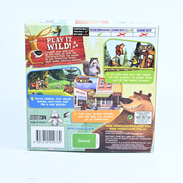 Open Season - Nintendo Gameboy Advance / GBA Boxed Game - PAL - FREE POST!