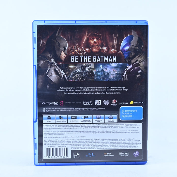 Batman: Arkham Knight - Sony Playstation 4 / PS4 Game - MINT DISC!