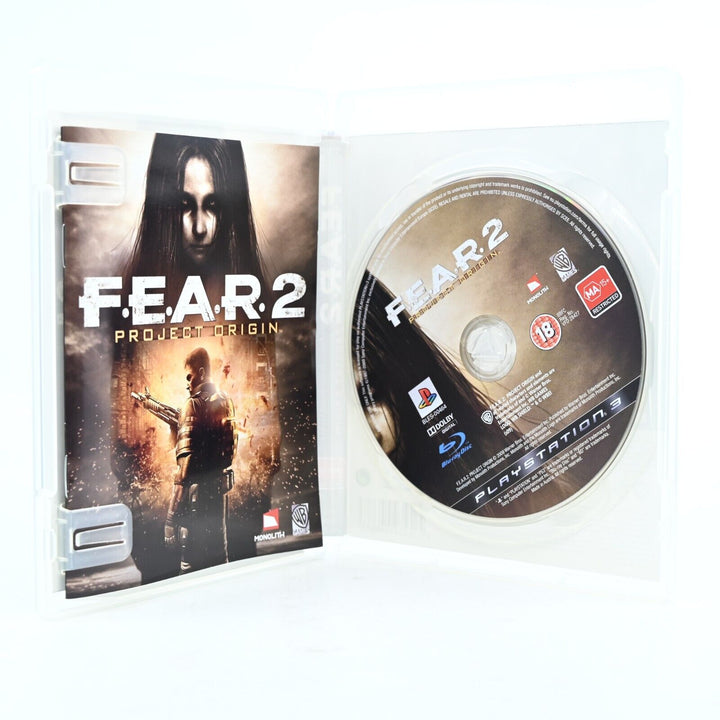 Fear 2: Project Origin - Sony Playstation 3 / PS3 Game + Manual - MINT DISC!