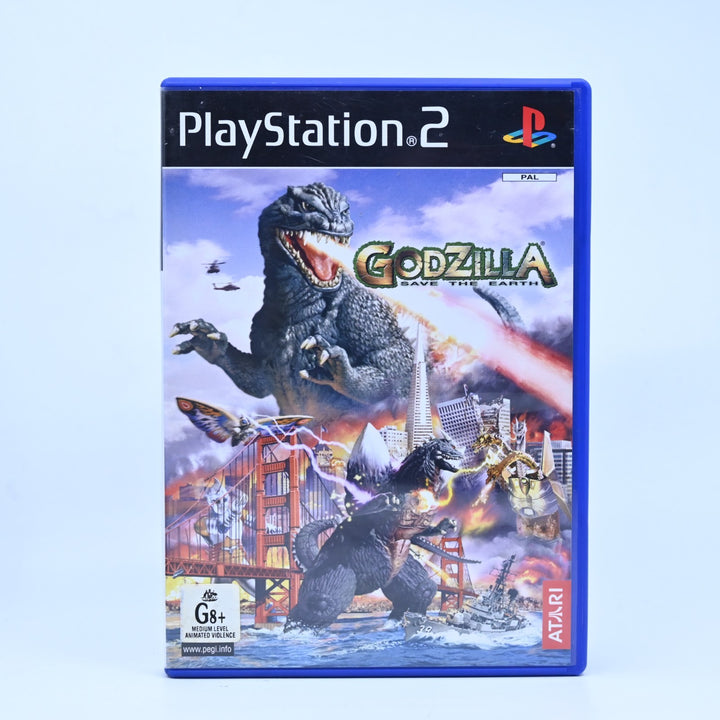 Godzilla: Save the Earth - Sony Playstation 2 / PS2 Game + Manual - PAL