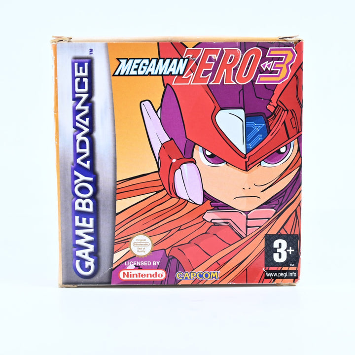 Mega Man Zero 3 - Nintendo Gameboy Advance / GBA Boxed Game - PAL