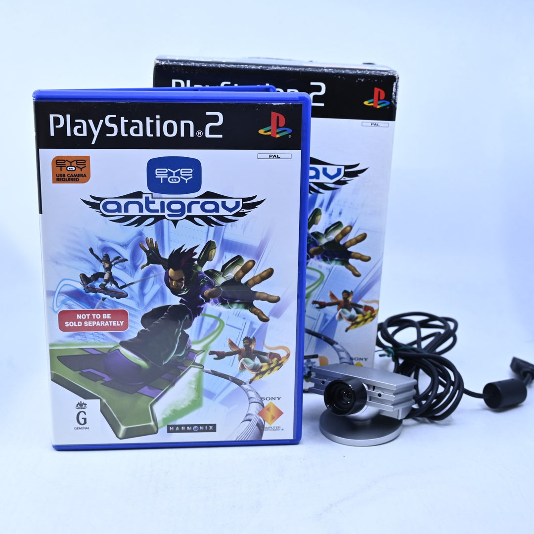 EyeToy: Antigrav - Big Box - Sony Playstation 2 / PS2 Game + Manual - PAL