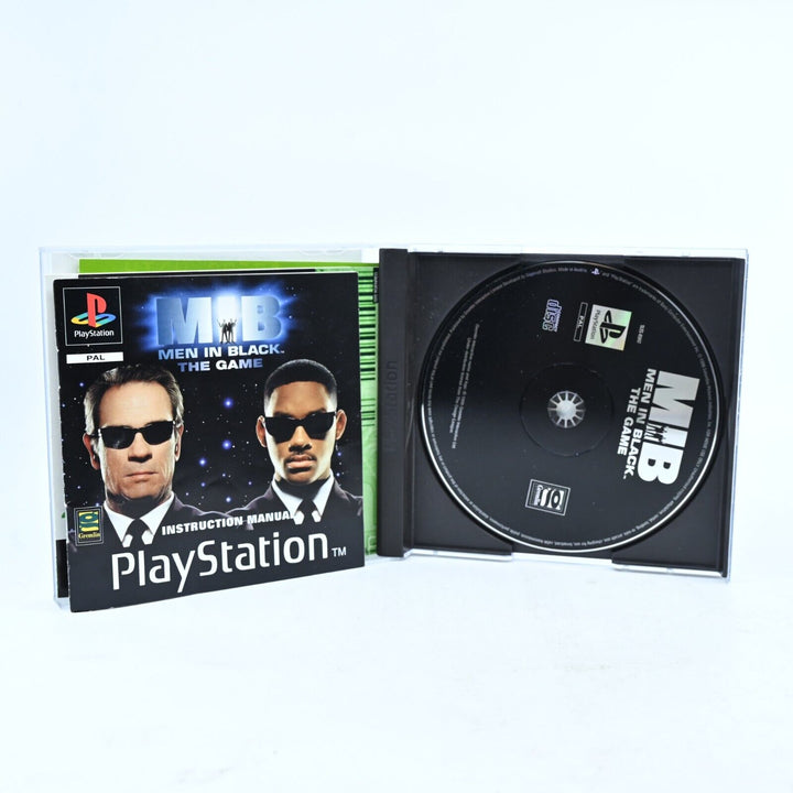 Men in Black MIB - Sony Playstation 1 / PS1 Game + Manual - PAL - NEAR MINT DISC