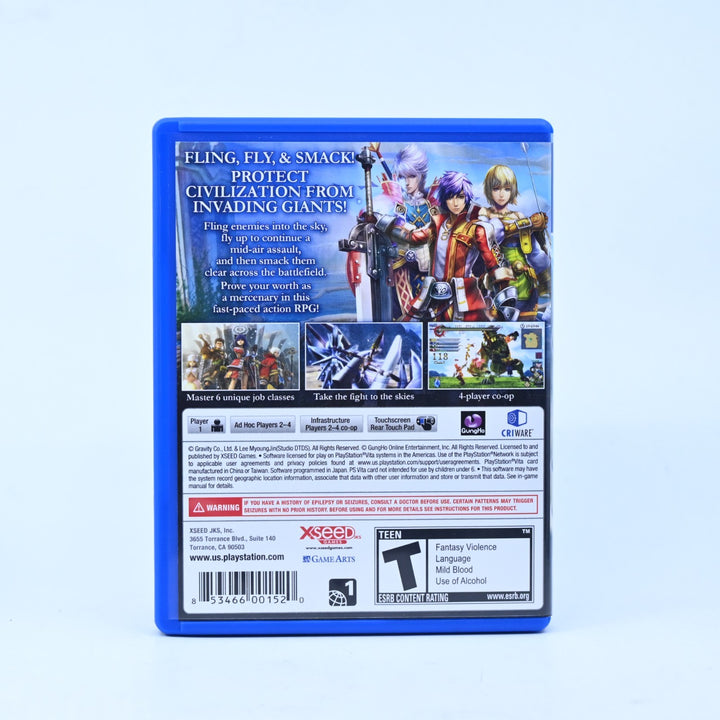 Ragnarok Odyssey - Sony PS Vita Game - Region Free - FREE POST!