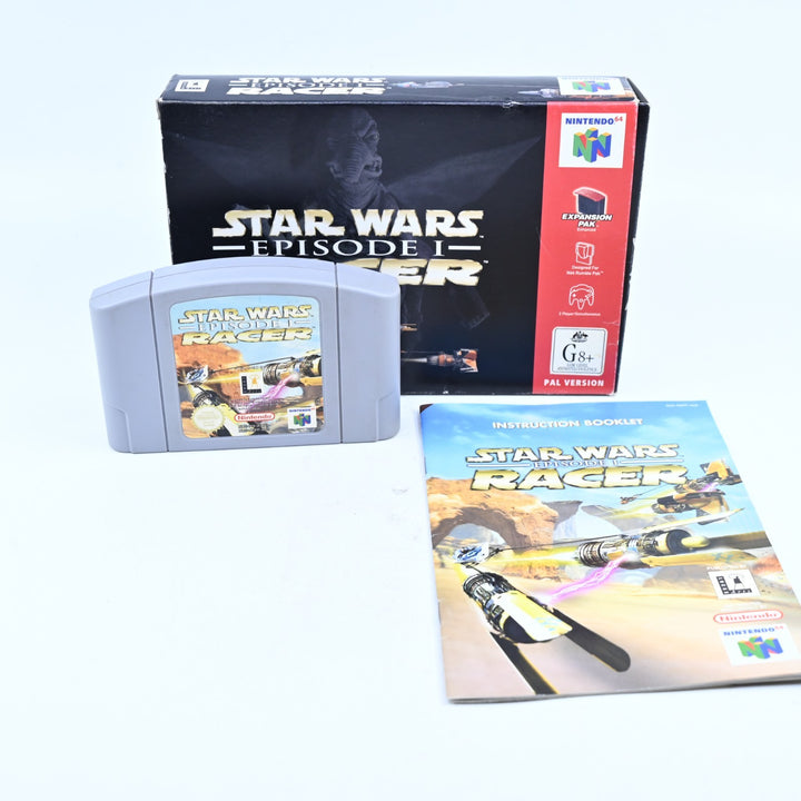 Star Wars: Episode 1 Racer - N64 / Nintendo 64 Boxed Game - PAL - FREE POST!