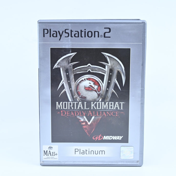 Mortal Kombat: Deadly Alliance - Sony Playstation 2 / PS2 Game + Manual - PAL