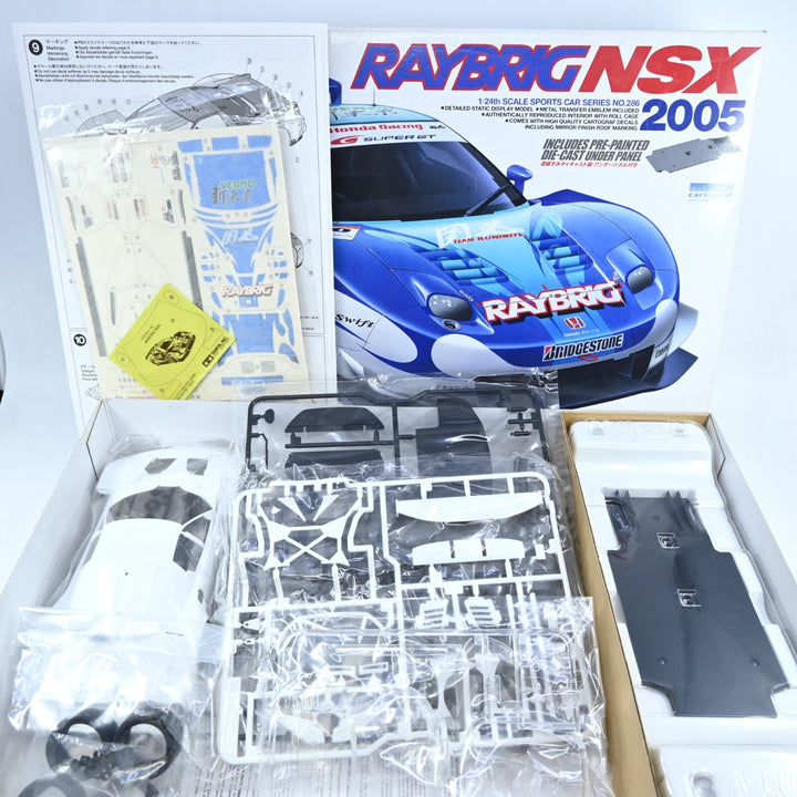 Tamiya 1/24 Scale Raybrig NSX 2005 Sports Car Series No.286 Model Kit - Toy