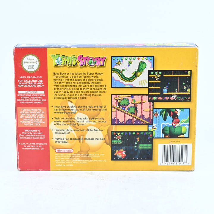 Yoshi's Story - N64 / Nintendo 64 Boxed Game - PAL - FREE POST!