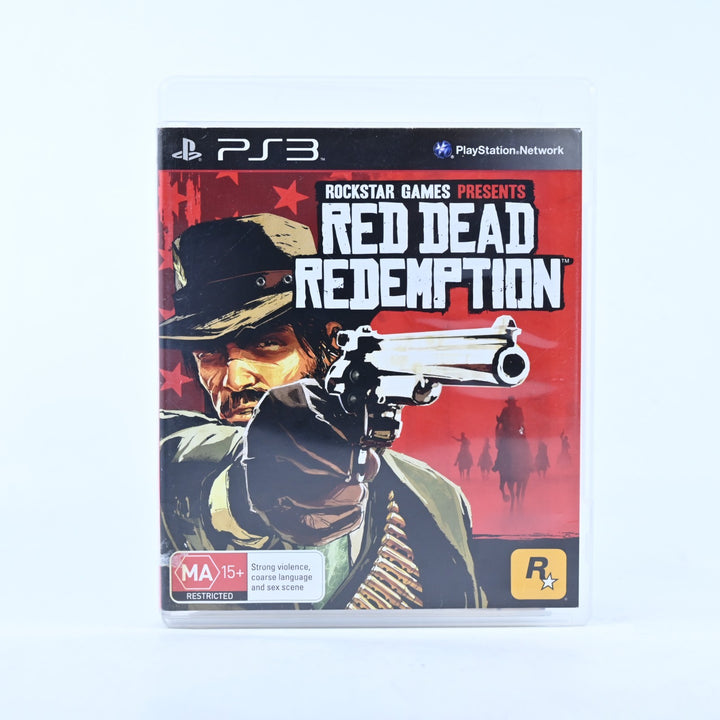 Red Dead Redemption - Alternate Art Cover - PS3 Game + Manual + Map