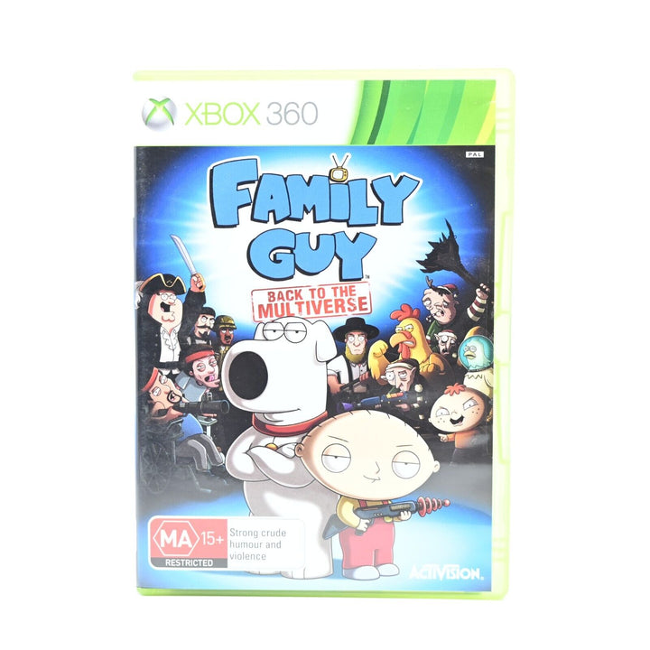 Family Guy: Back To The Multiverse - Xbox 360 Game + Manual - PAL - MINT DISC!