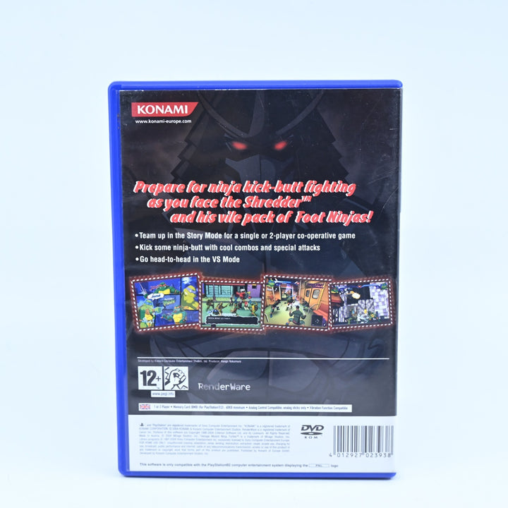 Teenage Mutant Ninja Turtles - Sony Playstation 2 / PS2 Game + Manual - PAL