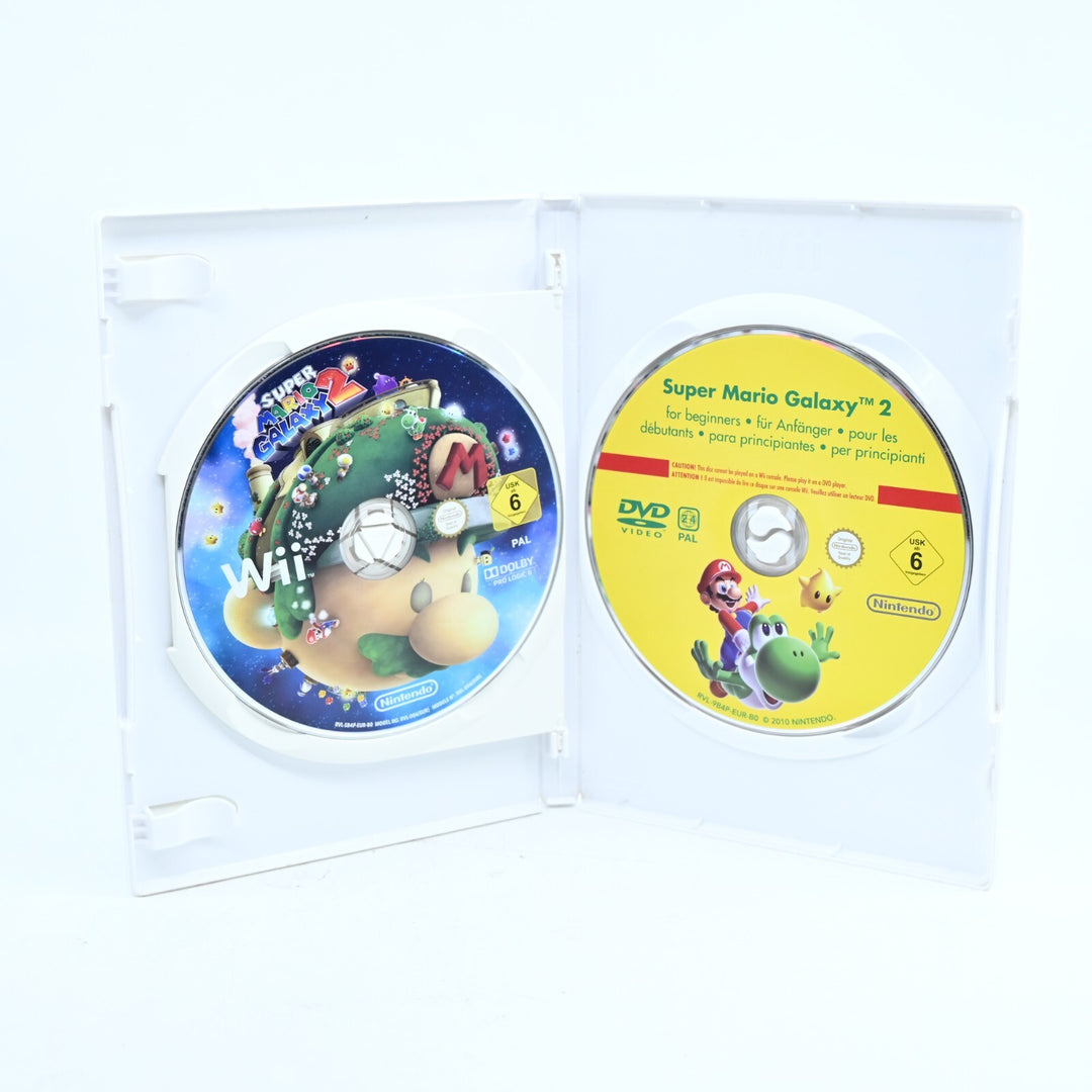 Super Mario Galaxy 2 + Tutorial Disc - Nintendo Wii Game - No Manual - PAL