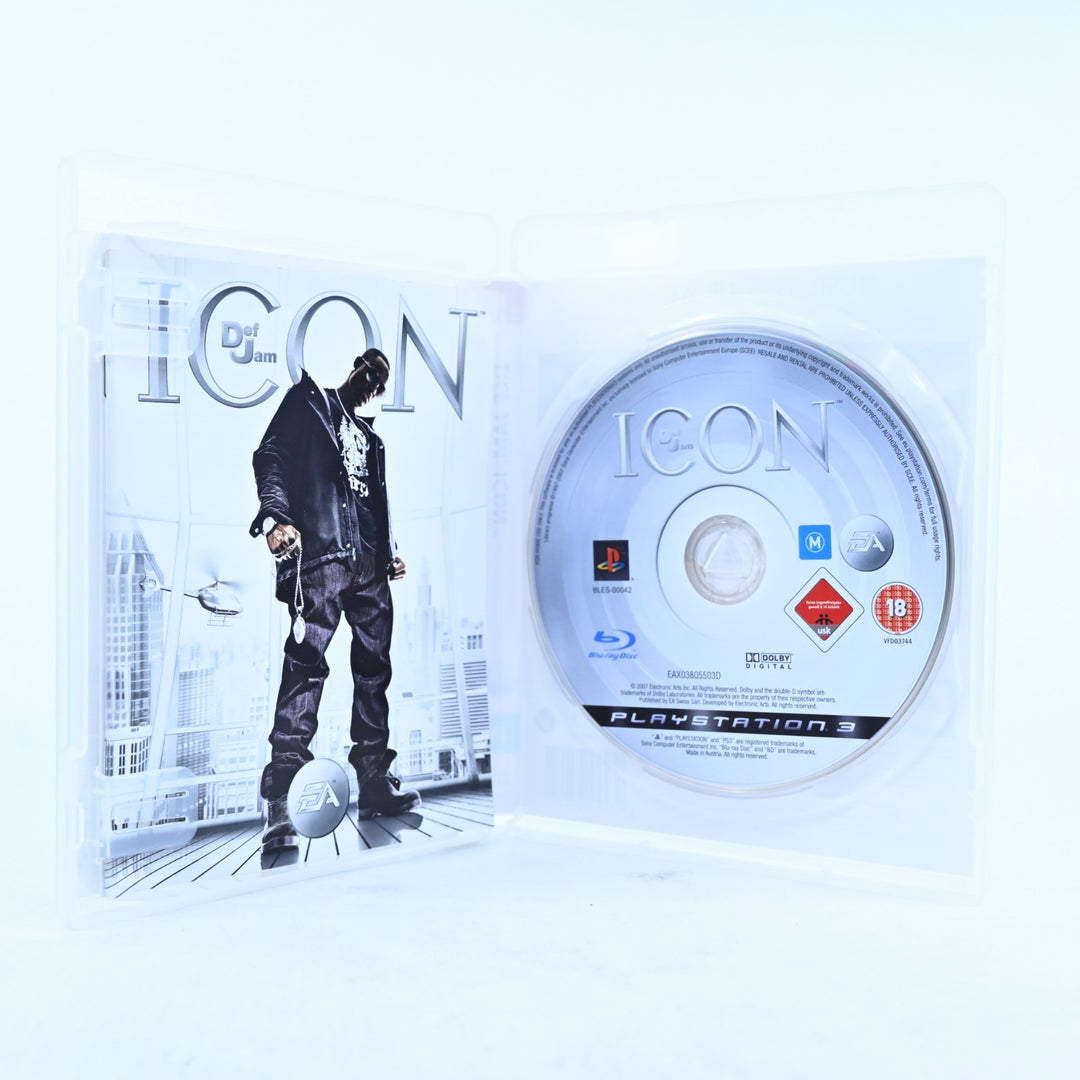 Def Jam: Icon - Sony Playstation 3 / PS3 Game + Manual - MINT DISC!