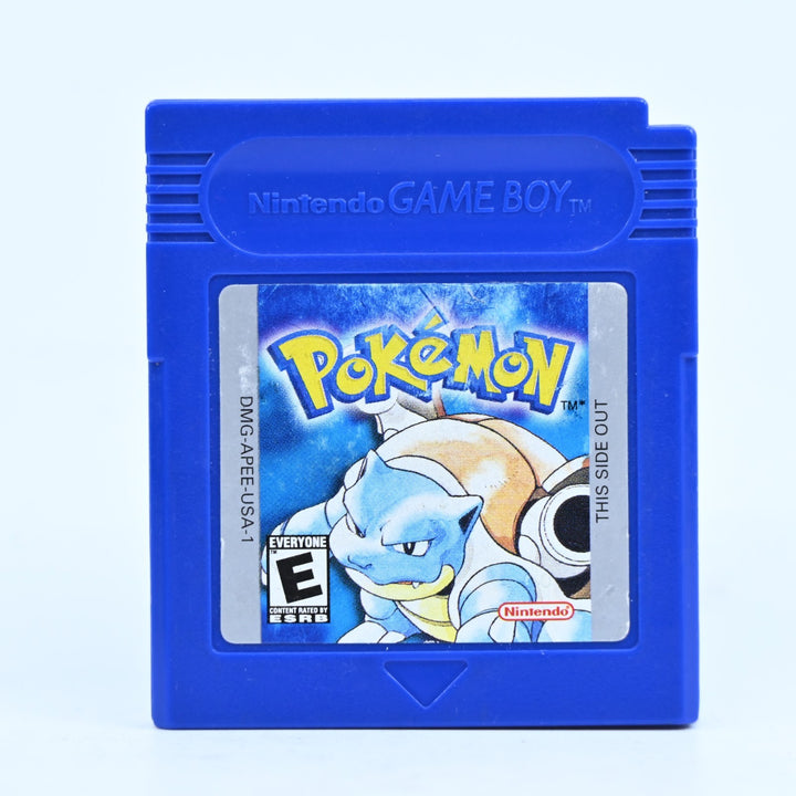 Pokemon Blue Version - Nintendo Gameboy Game - Region Free - NEW SAVE BATTERY!