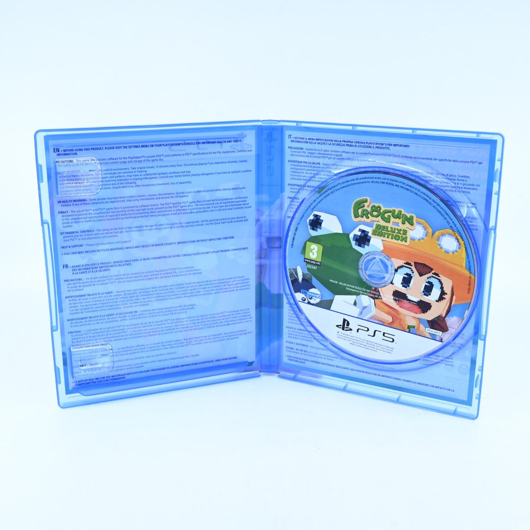 Frogun: Deluxe Edition - Sony Playstation 5 / PS5 Game - MINT DISC!