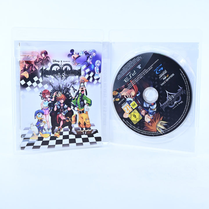 Kingdom Hearts HD 1.5 ReMix - Sony Playstation 3 / PS3 Game + Manual