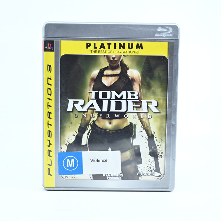 Tomb Raider: Underworld - Sony Playstation 3 / PS3 Game + Manual - FREE POST!