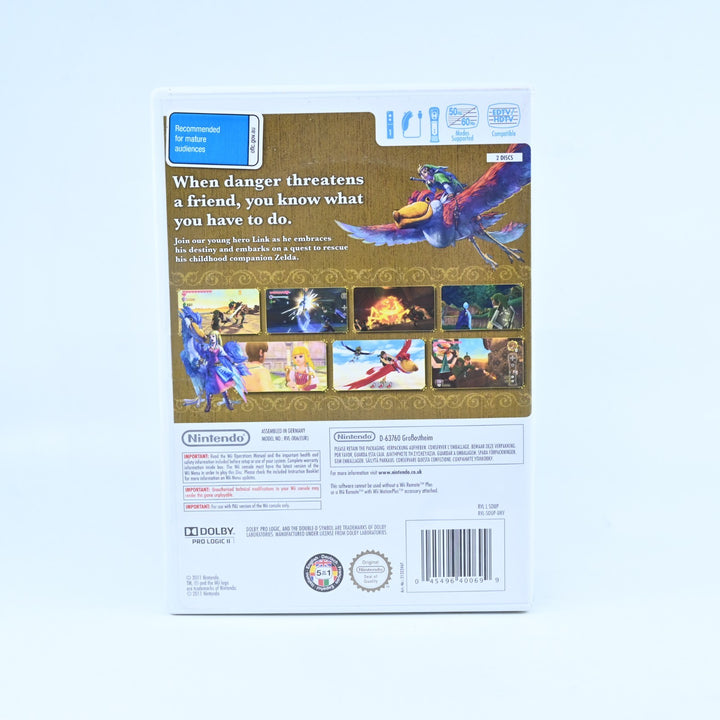 The Legend of Zelda: Skyward Sword - Nintendo Wii Game + Manual + CD - PAL