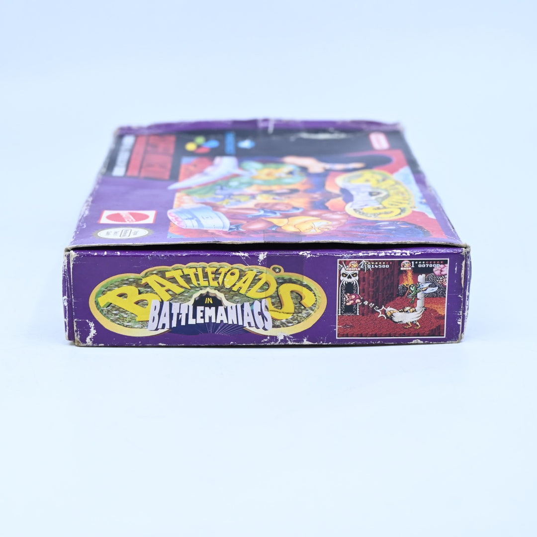 Battletoads in Battlemaniacs - Super Nintendo / SNES Boxed Game - PAL