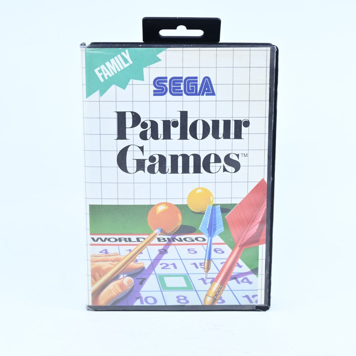 Parlour Games - Sega Master System Game + Manual - PAL - FREE POST!