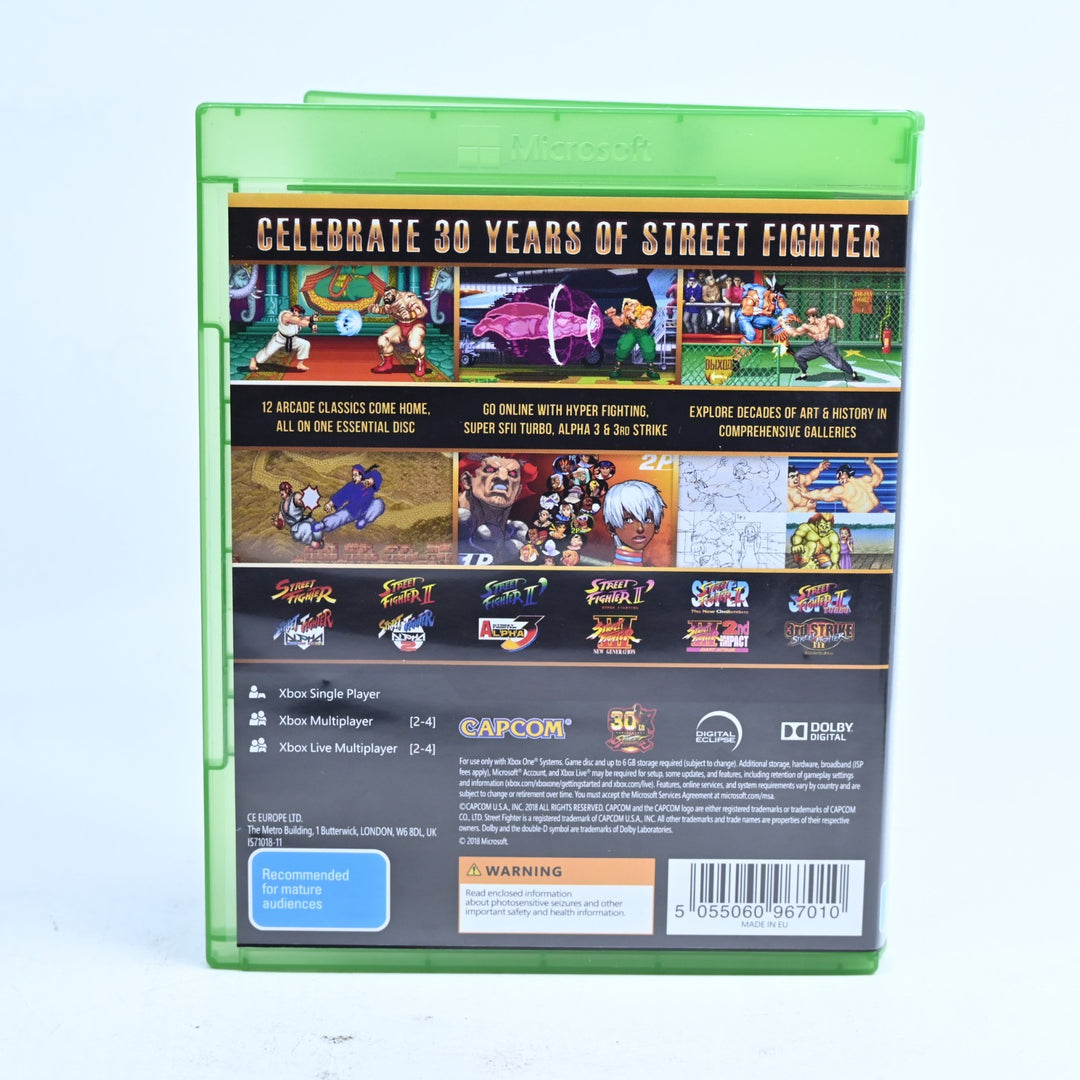Street Fighter 30th Anniversary Collection - Xbox One Game - PAL - FREE POST!
