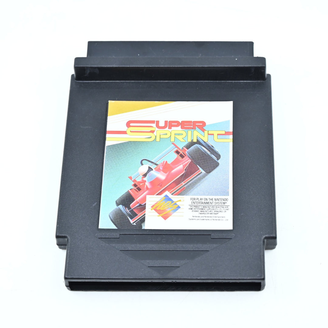 Super Sprint - Piggy Back Cartridge - H.E.S / NES Game - PAL - Cartridge Only