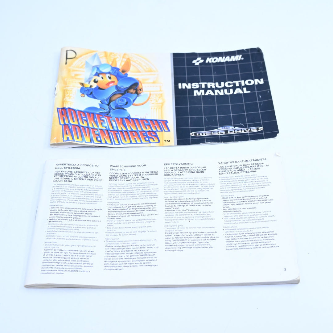 Rocket Knight Adventures - Sega Mega Drive Game - PAL - FREE POST!