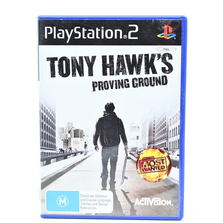 Tony Hawk's Proving Ground - Sony Playstation 2 / PS2 Game + No Manual