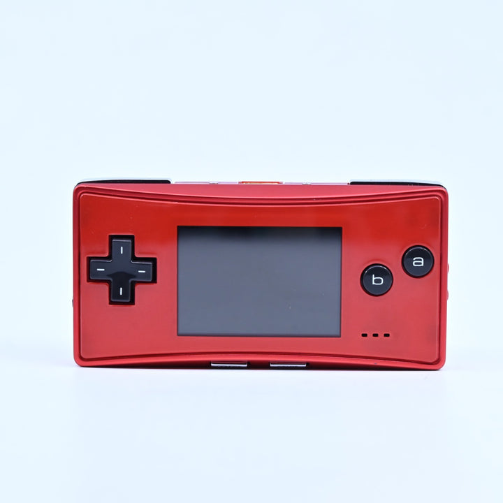 Red - OXY-001 - Nintendo Gameboy Micro Console / GBA Console - AUSTRALIAN PAL