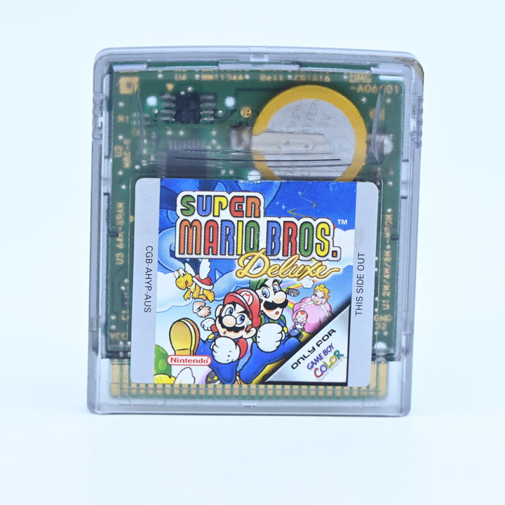 Super Mario Bros. Deluxe - Nintendo Gameboy Color Game - PAL - NEW SAVE BATTERY!