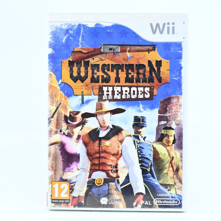 Western Heroes - Nintendo Wii Game + Manual - PAL/UK - MINT DISC!
