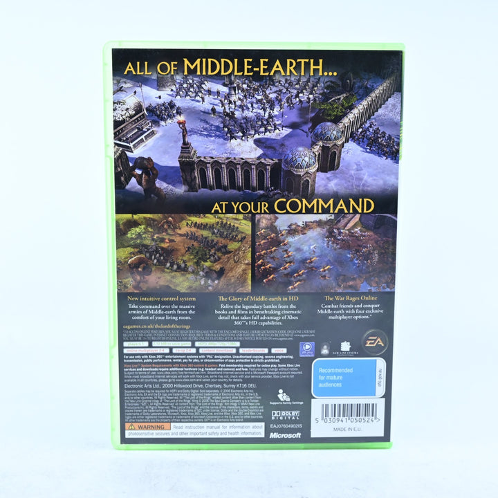 The Lord of the Rings: Battle for Middle-Earth II - Xbox 360 Game + Manual