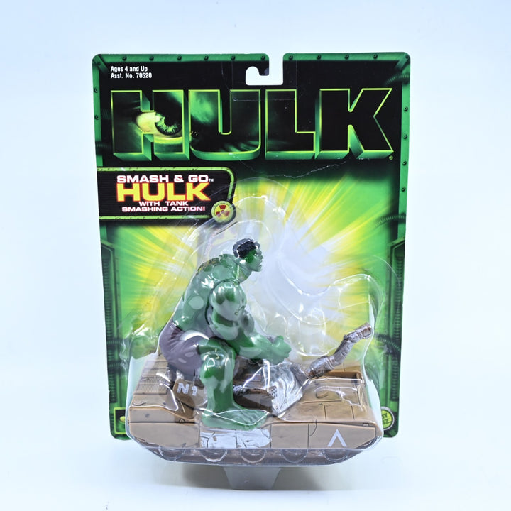 SEALED! Smash & Go Hulk Action Figure With Tank - Marvel - Action Figure