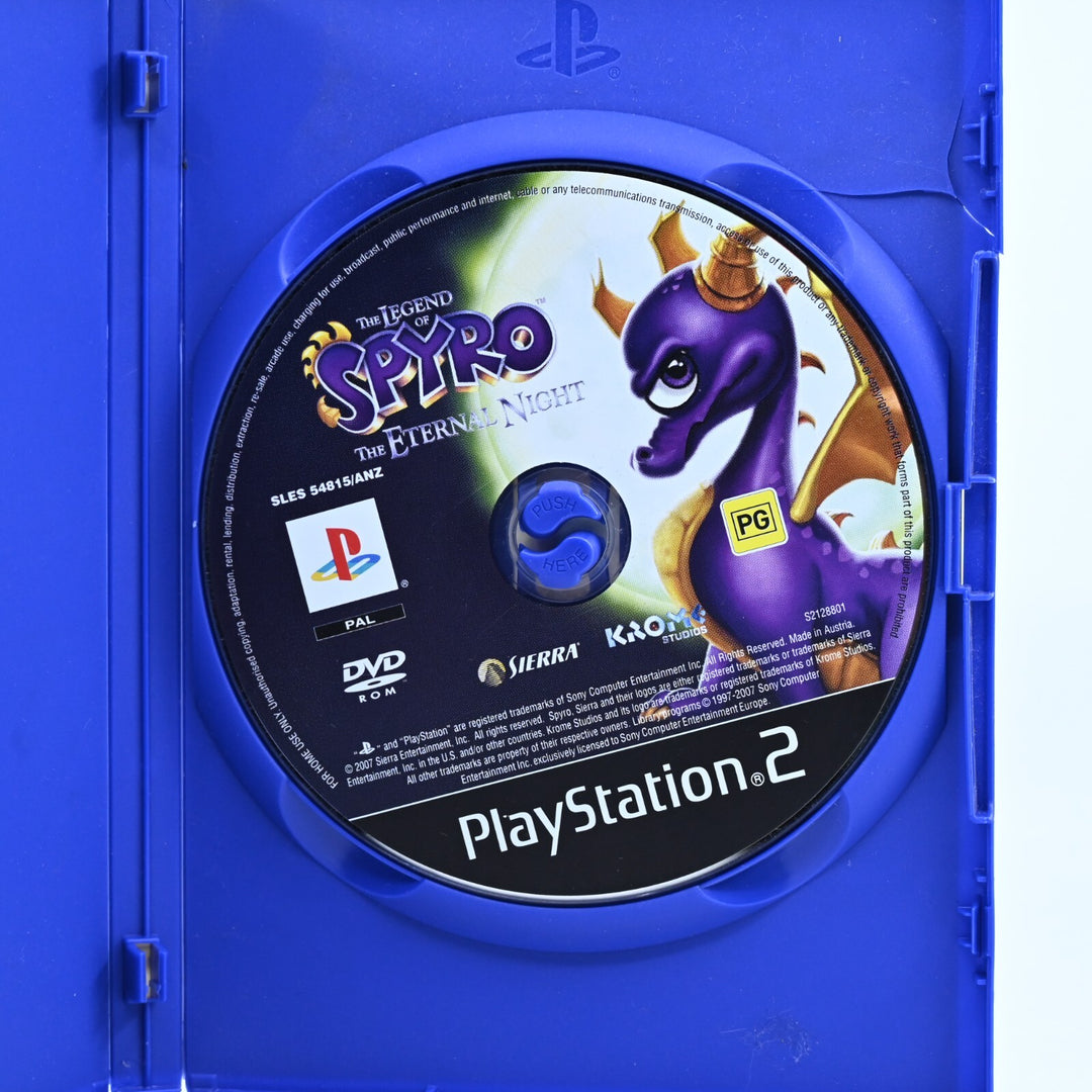 The Legend of Spyro: The Eternal Night - Sony Playstation 2 / PS2 Game No Manual