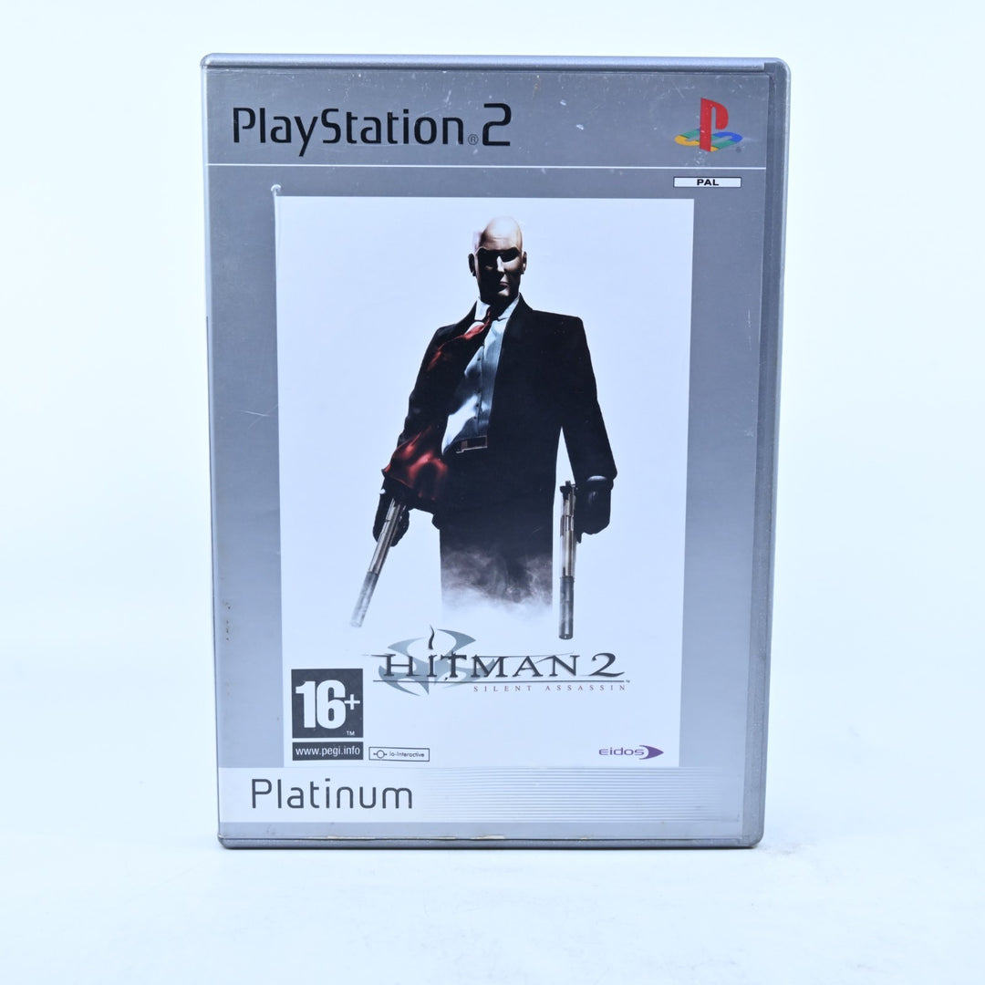 Hitman 2: Silent Assassin - Sony Playstation 2 / PS2 Game + Manual - PAL